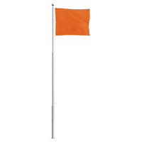 Флагшток алюминиевый секционный FLAG-MAST Стандарт, без декоративного навершия