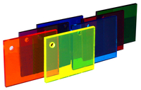 Акрил литой ZENOCRYL TRANSPARENT, цветной, прозрачный, 1220 x 2440 мм