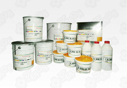 Краска трафаретная сольвентная SUN CHEMICAL серия NC-572, 572-BO801 флюоресцентно-синяя, 1 кг